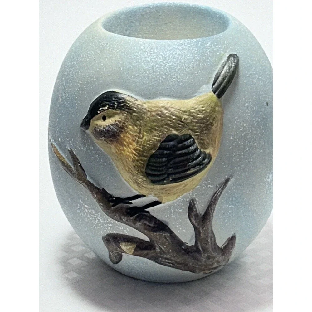 Ceramic Blue Bird Tea Light Holder‎